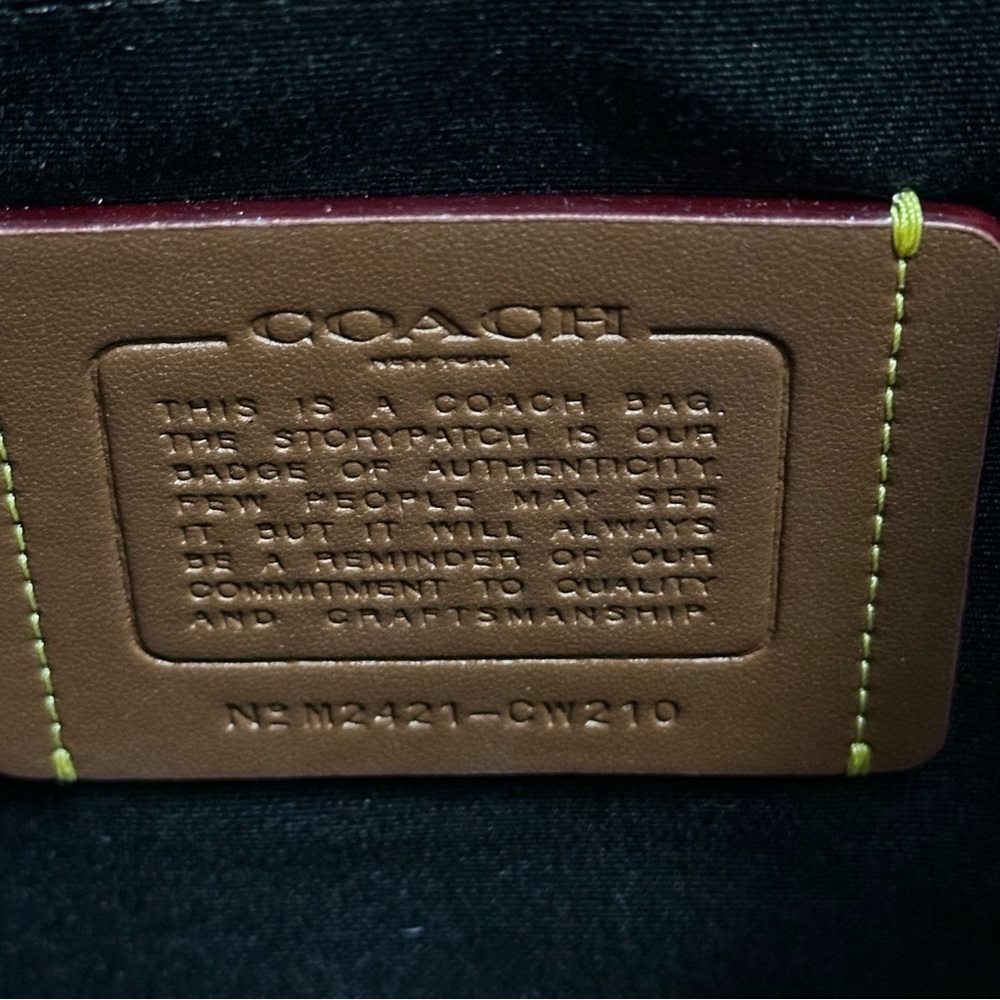 NWT Coach Warner Laptop Black Pebbled Leather Backpack Silver Hardware CW210 - Picture 7 of 14